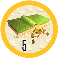 Kids Book Review 5 Badge