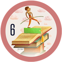 Kids Book Review 6 Badge