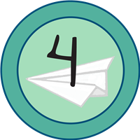 Pre-K Badge 4 Badge
