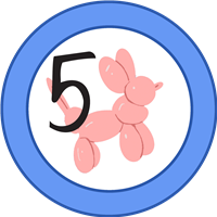 Pre-K Badge 5 Badge