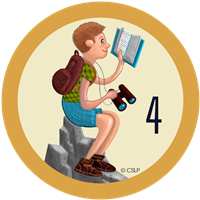 Kids Badge 4 - 20 Books Badge