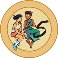 Teen Badge 5 Badge